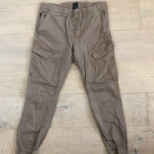 MENS BROWN CARGO PANTS